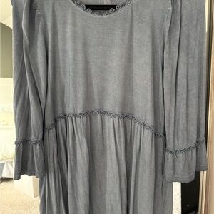 POL Women's size Small Denim Blue Tunic